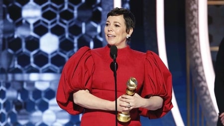 The title for Best Performance by an Actress in a Television Series-Drama was received by Olivia Colman for the historical drama, The Crown