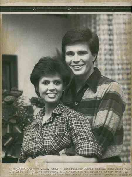 Marie Osmond and her ex-fiance, Jeff Crayton