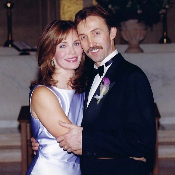 Jaclyn and Brad hugging each other