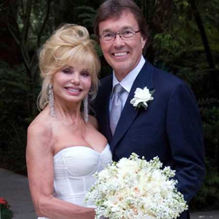 Loni Anderson and Bob Flick at their nuptial