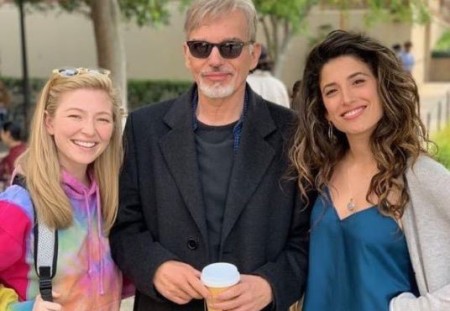 Tanya Raymonde with her co-actors.