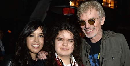 Bella Thornton with her father Billy Bob Thornton and mother Connie Angland (le