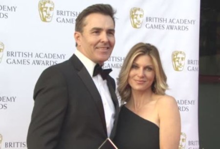 Jill Murray with her husband, Nolan North.