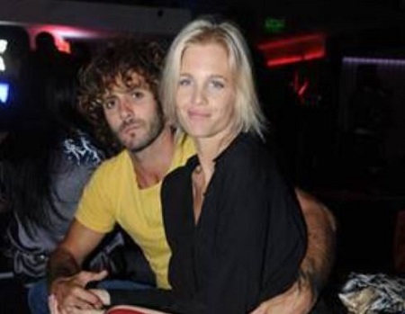  Liz Solari with her former boyfriend Martin Ricci.