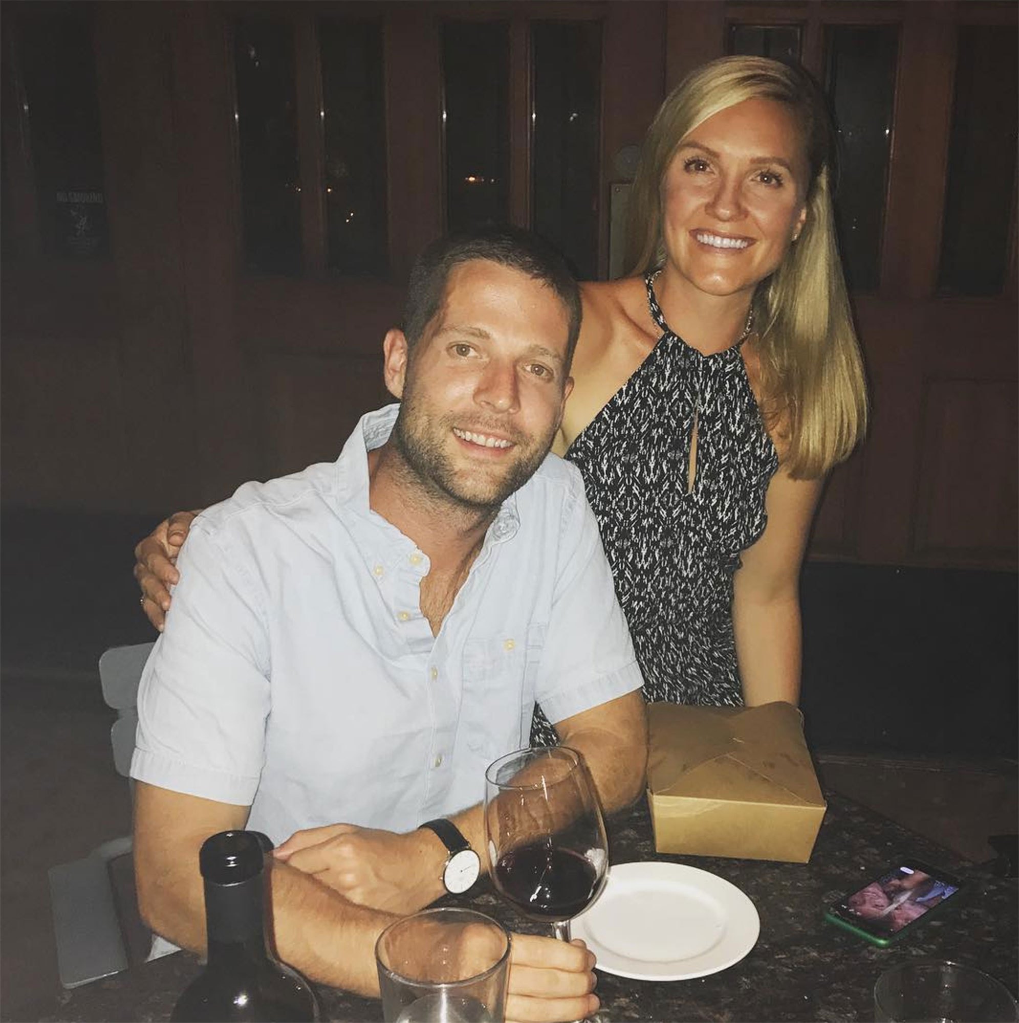 Kevin, enjoying a happy married life of five years with his wife. 