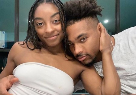 Simone Biles began dating, Jonathan Biles in August 2020.