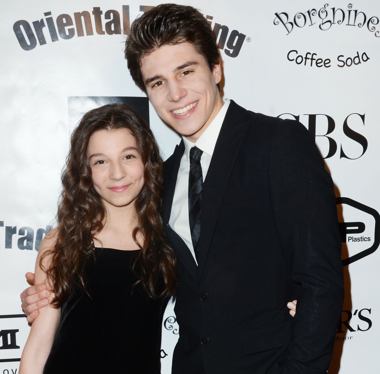 20 year old, Stephanie with her older brother Michael Grant in her early teenage. 