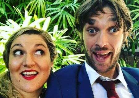 Zach and his writing/editor partner, Gillian Grassie.