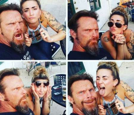 Before marrying Rebecca, Pat was previously married and has kids as well.