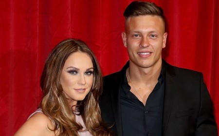 Alex and his ex-girlfriend, Vicky Pattinson.