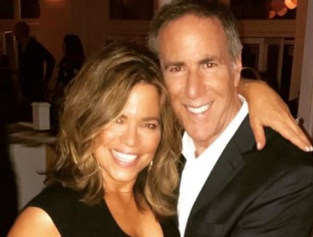 Melanie and her husband, Burt.