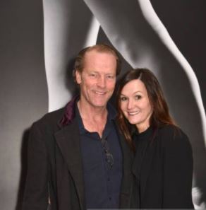 Iain Glen and Charlotte Emmerson.
