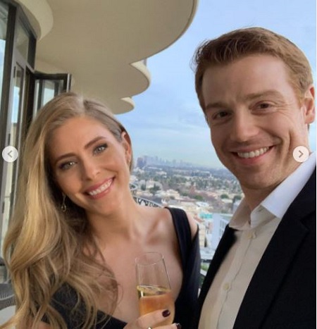 Jordan Clarie Robbins with her boyfriend. 