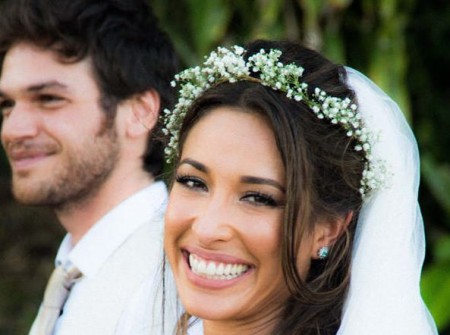 Giselle and her former husband, Emilio Dantas.