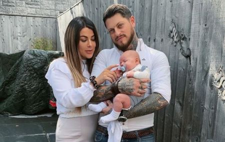 Jessica and Dan with their son, Presley.