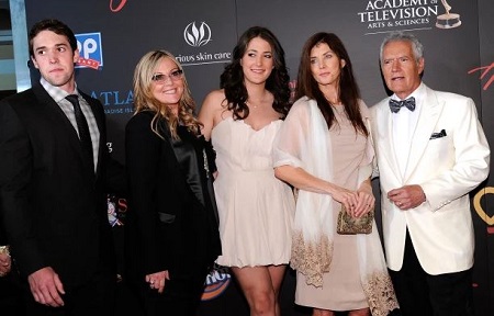 Matthew Trebek With His Family