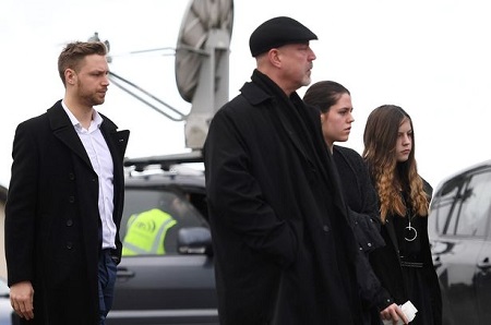 Molly Leigh Burton, Donny Burton, Dakota Burton, and Their Father, Don Burton