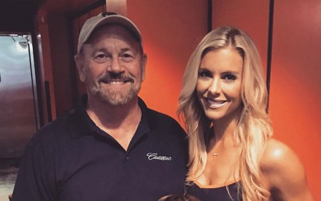 Amy Andrews with her father Larry Keith Fuehrer Sr.