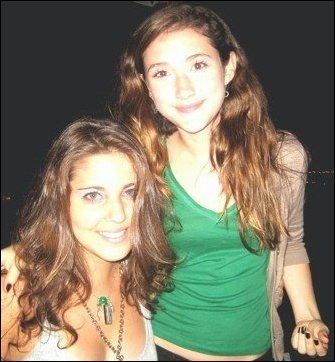 Julianna Rose Mauriello with her ex-partner Amanda Burwasser.