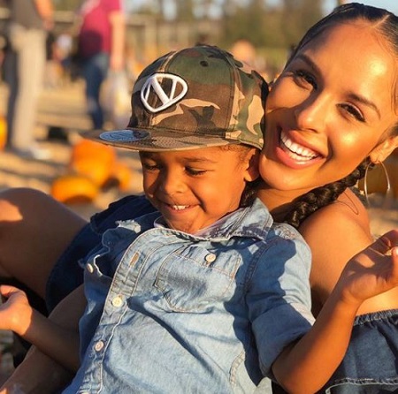 onroe Cannon's Half Brother With His Mother, Brittany Bell