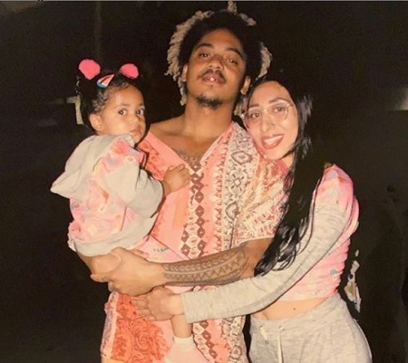 Corde Broadus and His Girlfriend Soraya Love With Their Daughter, Elleven Broadus