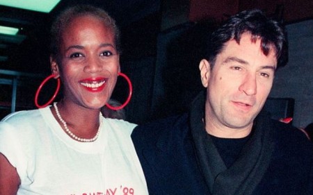 Robert De Niro with Toukie Smith.