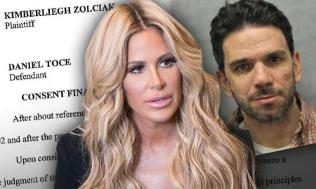 Daniel Toce and Kim Zolciak.
