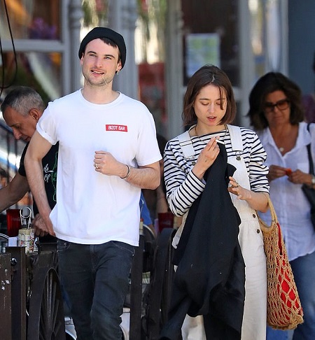 Tom Sturridge With His New Girlfriend, Maya Hawke