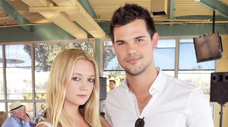 Billie Catherine Lourd And Her Former Boyfriend, Taylor Lautner