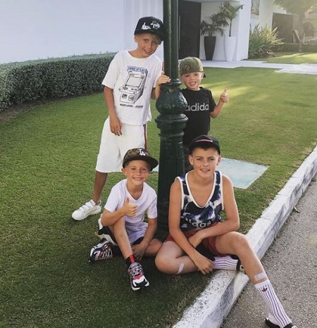 Davinia Taylor Is a Mother Of Four Boys