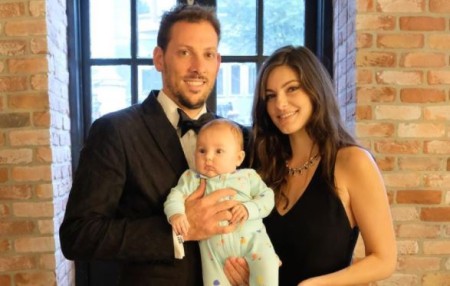 Matt Emmi and his wife, Laura with their daughter, Liliana.