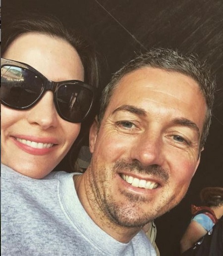  Liv Tyler With Her Fiancee, Dave Gardner 