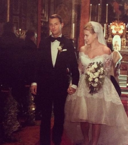 The Wedding Photo Of Alex Cowper-Smith and Alice Eve In 2014