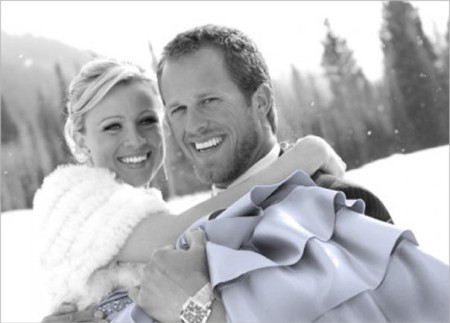 Casey Noble and her former husband, Peter Sarantos.