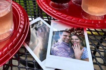 Lauren Blanchard is an engaged woman.