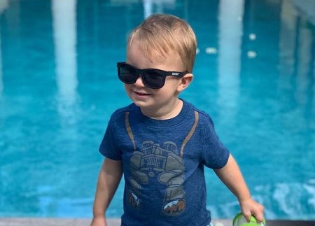 Tatum Gretzky Johnson's younger brother River Jones-Johnson.