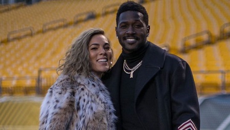 Chelsie Kyriss With Her Long Term Boyfriend, Antonio Brown