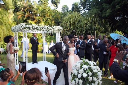Seanice Kacungira and Fabian Adeoye Lojede Spent 150m On Their Wedding