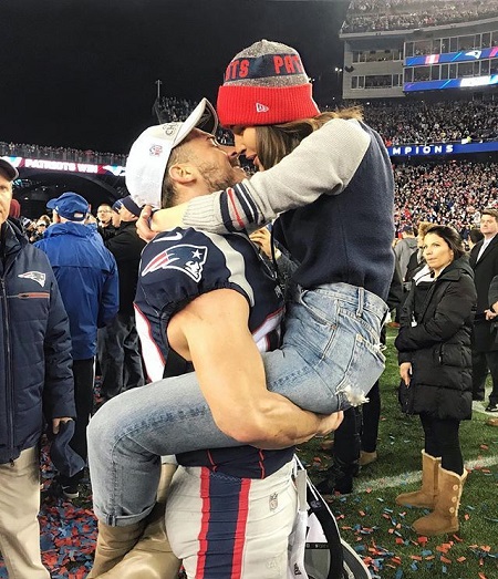  Kay Adams With Her Alleged Ex-Boyfriend, Danny Amendola