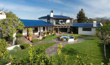 Bernie Taupin's enormous home.