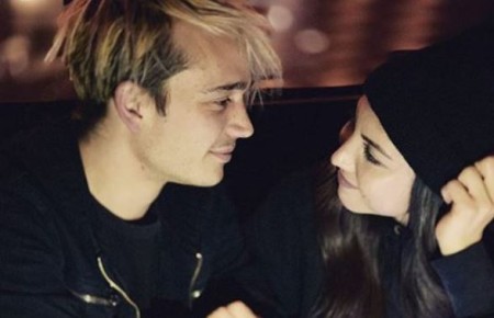 Briana and her ex-boyfriend, Josh Katz.