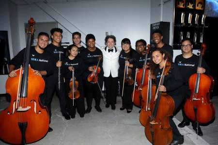 Gustavo Dudamel, conductor (Los Angeles Philharmonic) became first at the orchestral performance and won the 2020 Grammy Award