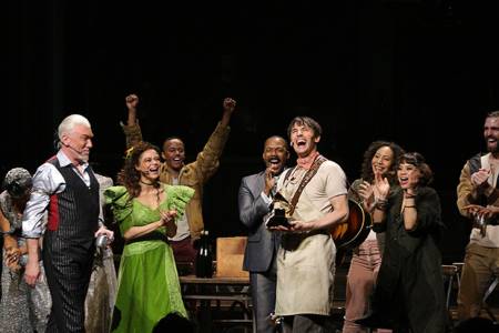 Reeve Carney, Andre De Shields, Amber Gray, Eva Noblezada & Patrick Page won the Best Musical Theatre Album
