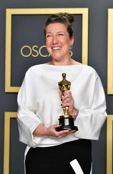 Jacqueline Durran win Oscar Award for the Best Costume Design at the 92nd Academy Award ceremony