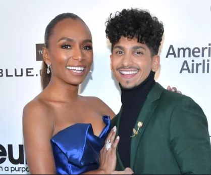 Angel Bismark Curiel And His Girlfriend Janet Mock
