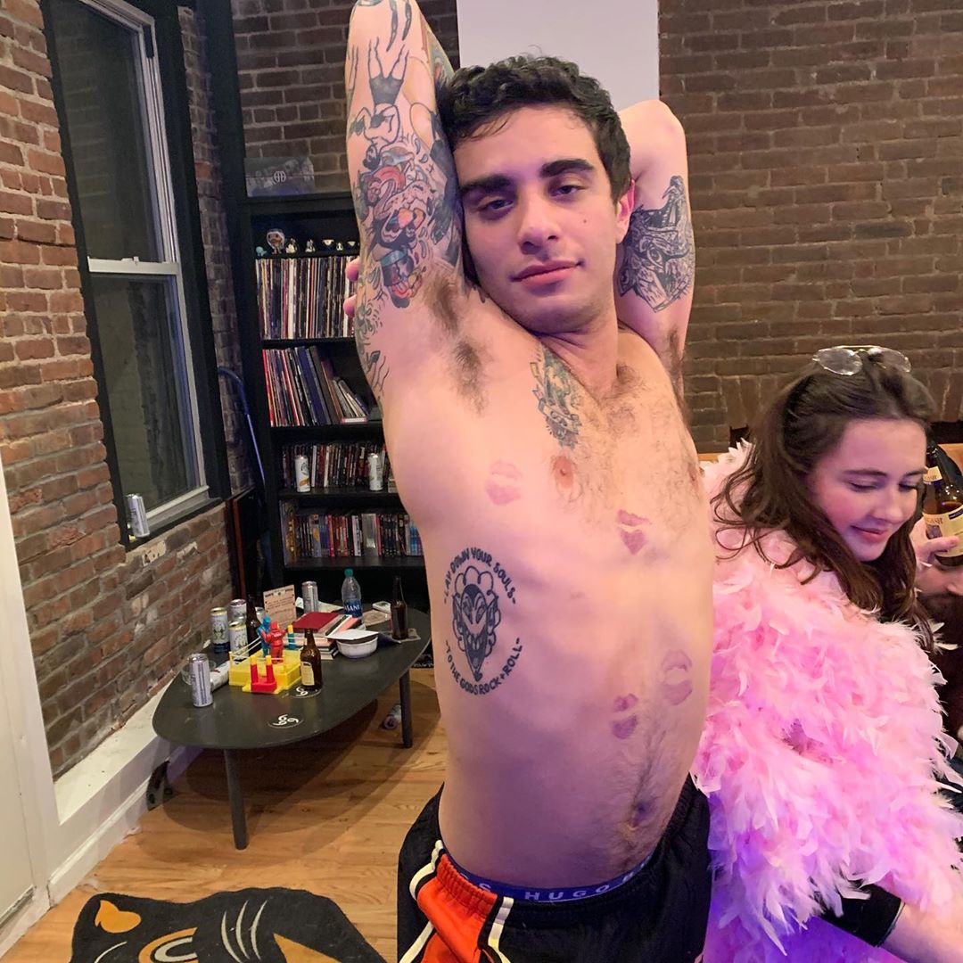 Jake enjoying his time with one of his female friend