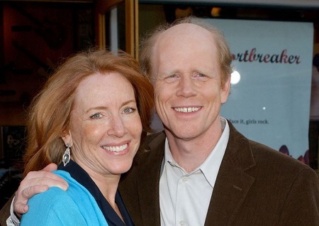 Ron Howard along with his beloved wife Cheryl Alley.