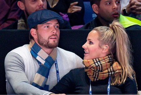 Caroline was ordered to stay out of Lewis' contact