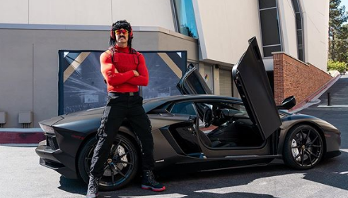 Dr. Disrespect And His Luxurious Car Bugatti