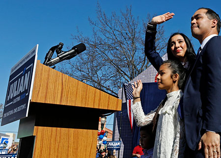 Erica and Julian never hesitate to take their kids to the public events